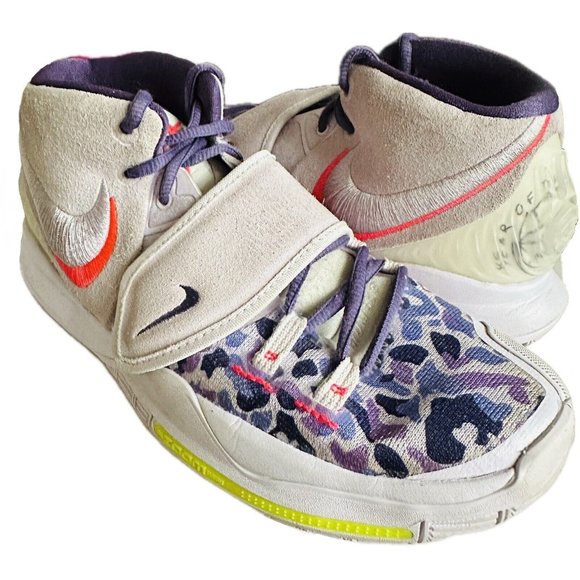 Size 7 - Nike Kyrie 6 Asia Irving - Barely Grape 2020 013NC6KPXD3CY - Picture 1 of 9